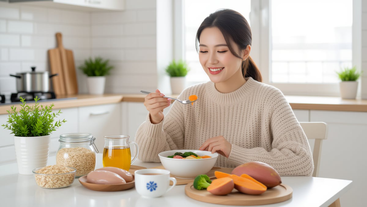 🍎 뱃살 빼기 돕는 추천 식품 & 레시피